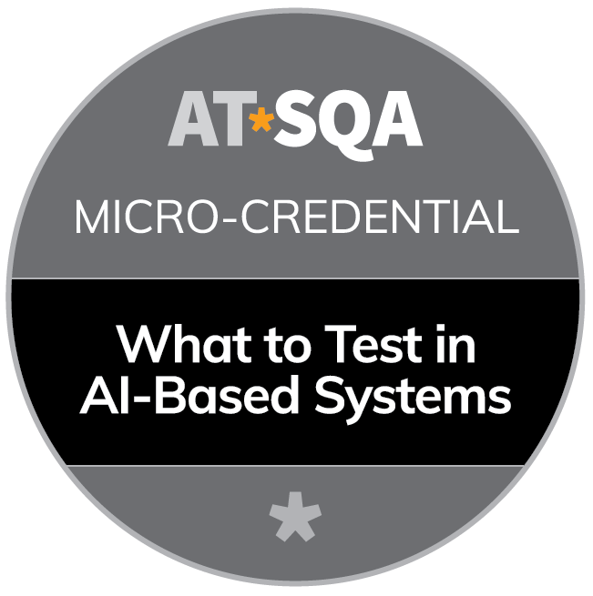 What to Test in AI-Based Systems Micro-Credential
